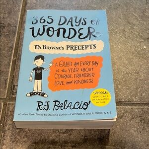 365 Days of Wonder Book by R.J. Palacio